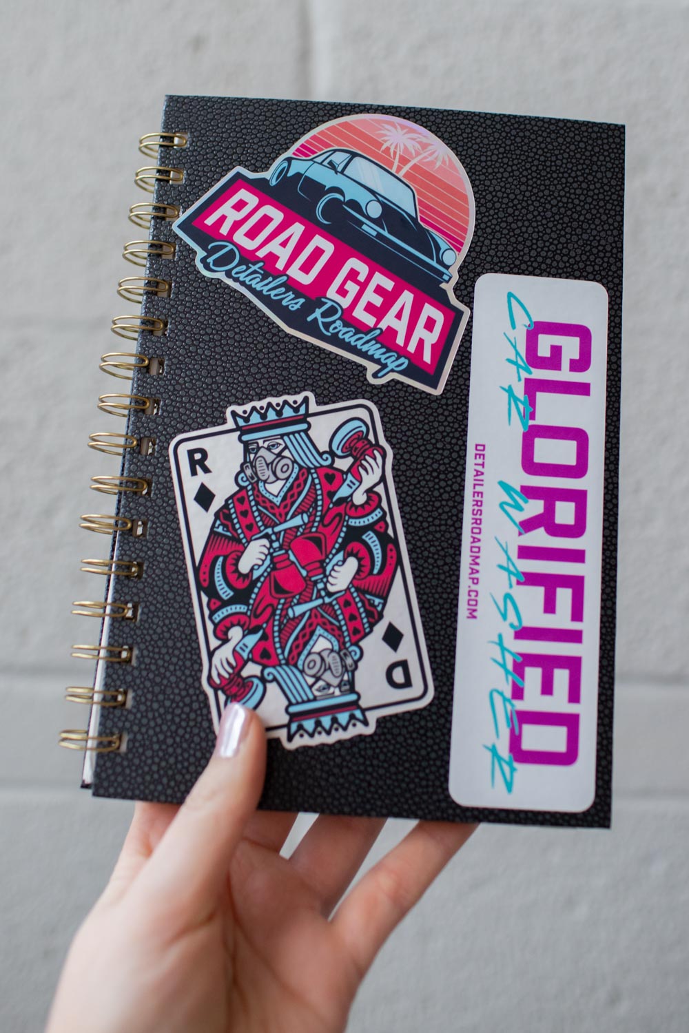 King of Detailing - Playing Card Sticker