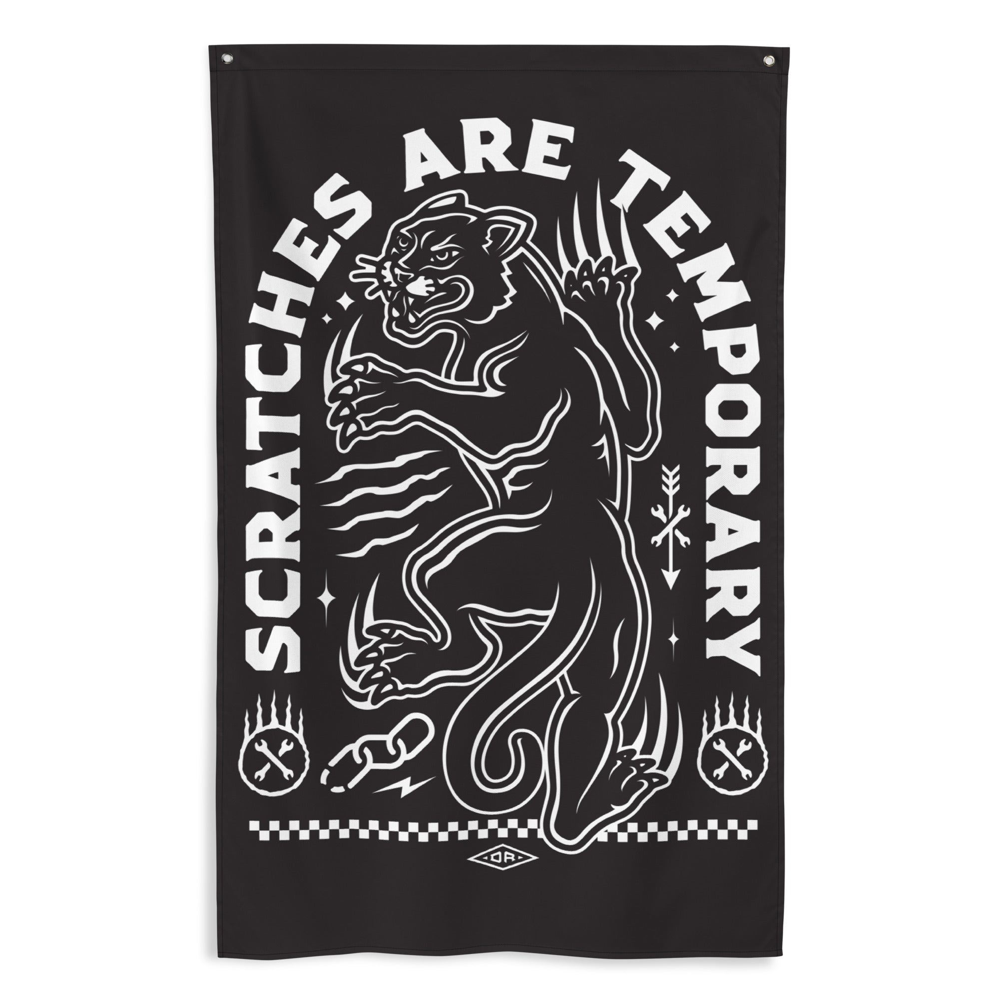 Scratches Are Temporary Flag